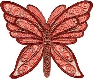 六叶草镂空花纹图片