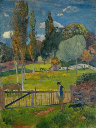 paul gauguin landscape 1894法國畫家保羅高更paul gauguin印象派