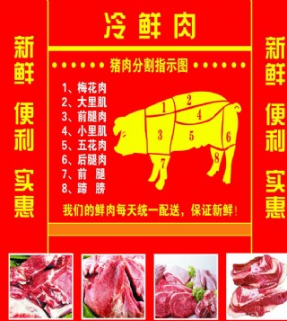 得利斯冷鮮肉圖片