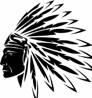 美国土著印第安人图标图片