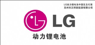 LG锂电池宣传海报图片
