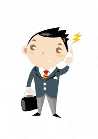 卡通职场人物